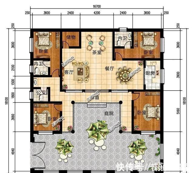 进深|想要中式别墅怎么建精选5套户型分享，别再去求设计师了
