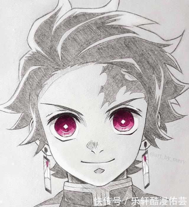 灶门#只涂眼睛就能把角色画活,五条悟和夜斗惊艳众人,这才是神级绘画