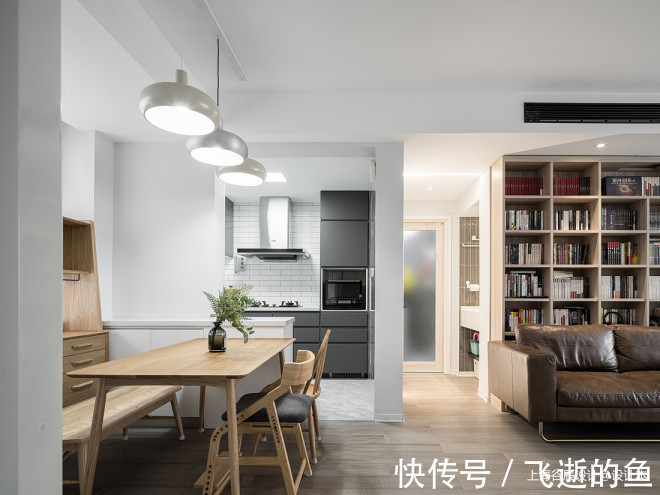 客厅|80㎡简约亲子宅