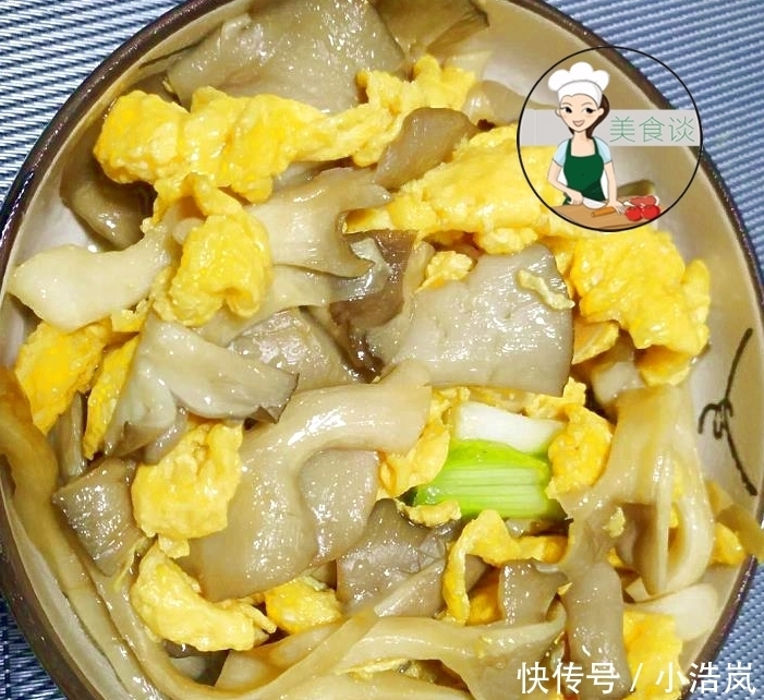 平菇炒鸡蛋,滋补强身,蛋白质是猪肉的4倍,孩子多吃体格好