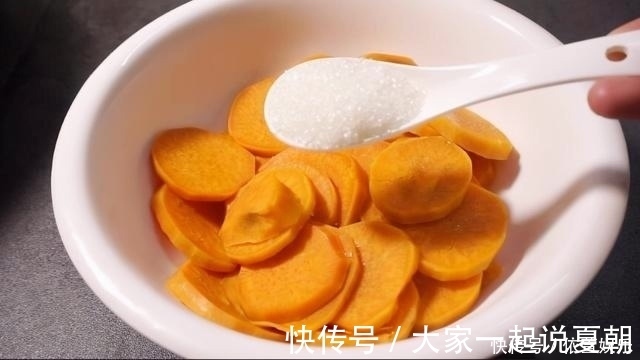 面团|红薯也能做油条，很多人不知道，不用泡打粉，蓬松酥脆好吃
