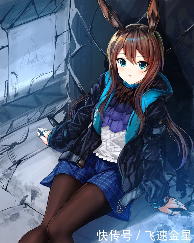 星辰|二次元美图,明日方舟天上的星辰宛如你的眼眸