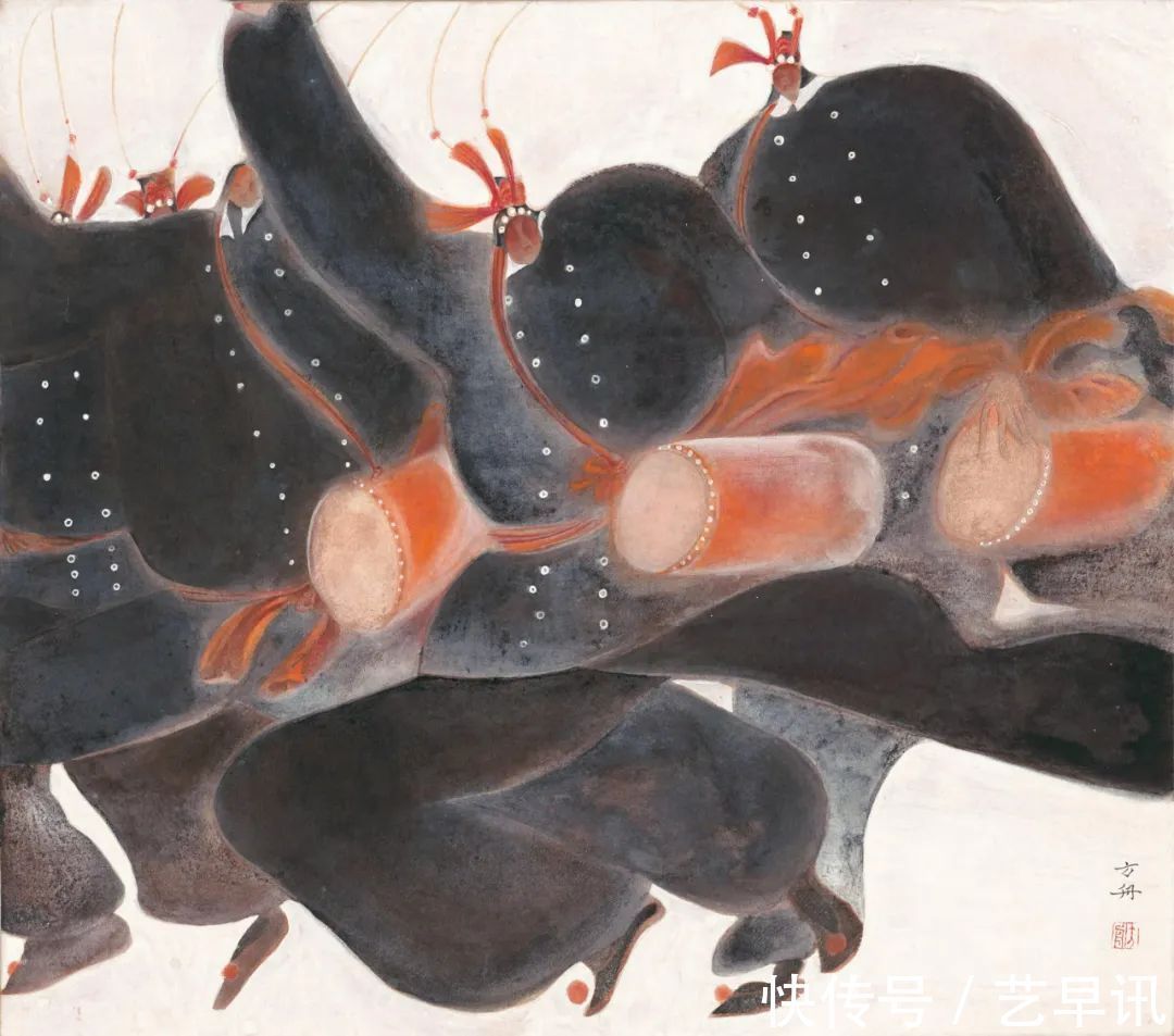 鼓乐@工·无界 | 洪方舟-工笔画赏析