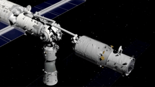 天舟二号 天舟二号对接天和号如“万里穿针后温柔亲吻”,180吨撞击也没问题