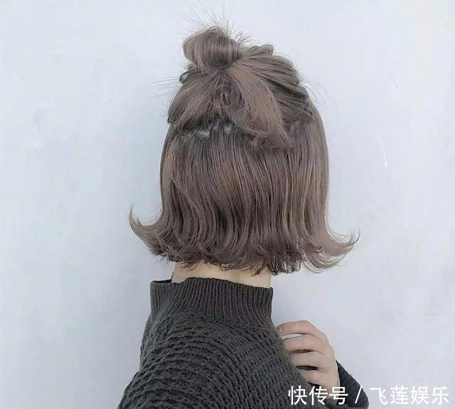 学会这些编发，短发女人也可以性感和可爱