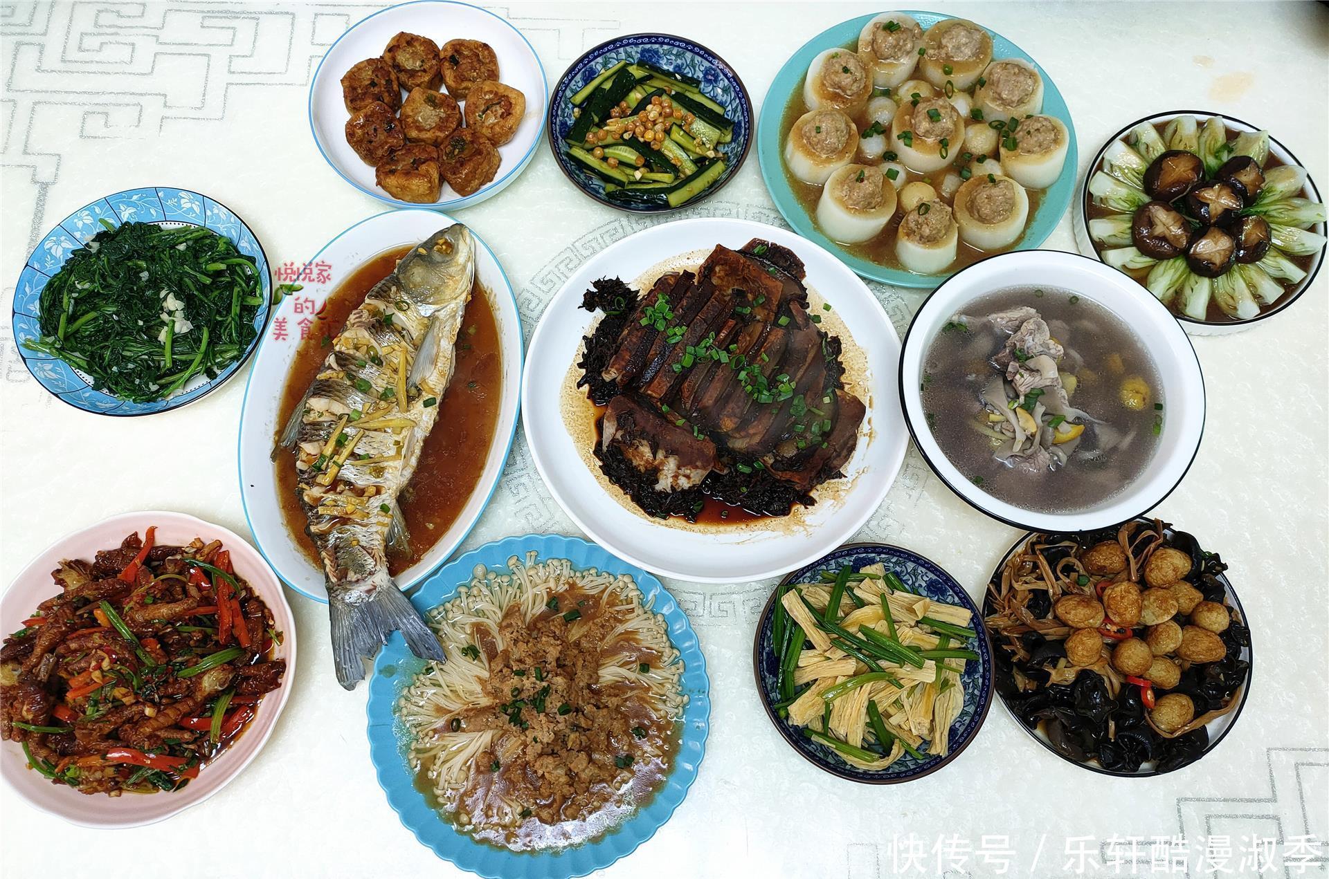 年夜饭做12道菜,老公嫌麻烦,结果越吃越高兴这样的年味才算浓