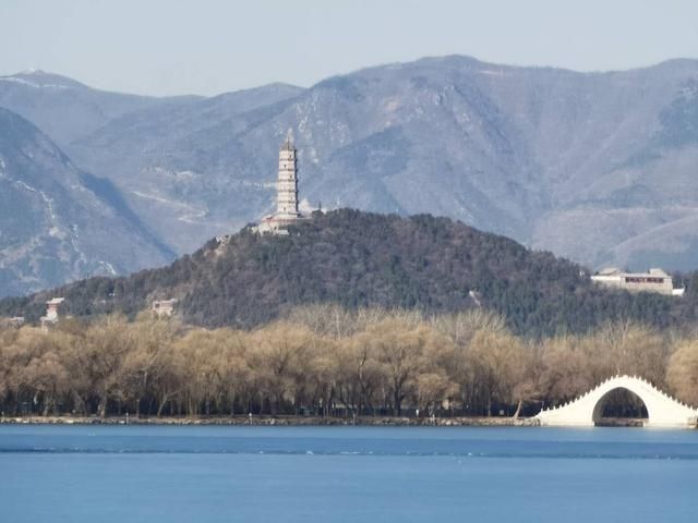 京城气温升，颐和园春意足