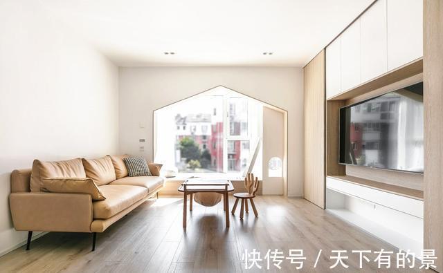 榻榻米|130㎡简约新房，阳台打造榻榻米+小树屋，四分离卫生间是最大亮点
