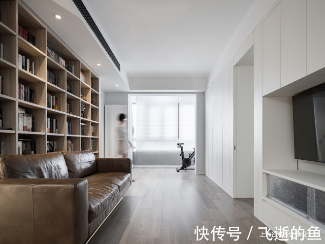客厅|80㎡简约亲子宅