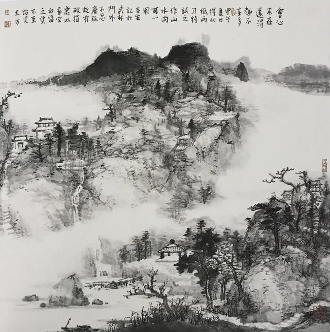 陈吉生@烟云供养好江南——陈吉生山水画艺术品鉴