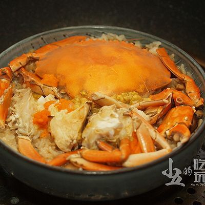 香菇|螃蟹糯米饭