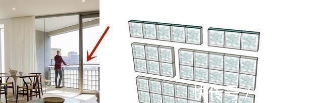 整栋楼|封阳台用玻璃砖,全小区头一家,整栋楼属我家阳台光线最好