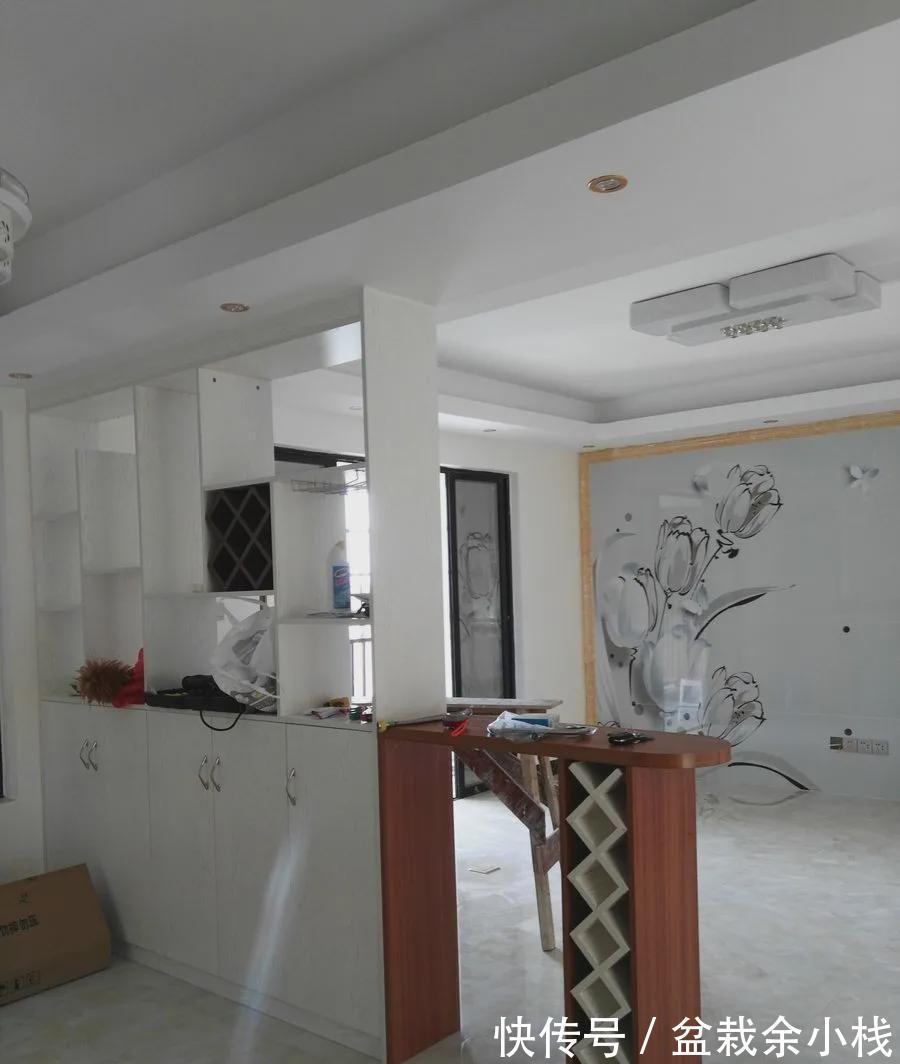 客餐厅|参观朋友新房,家具没买齐就很漂亮了,客餐厅隔断越看越喜欢!