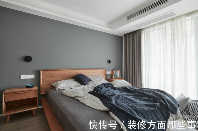 现代|120平现代风三居室,高纯色彩的大量运用,大胆而灵活