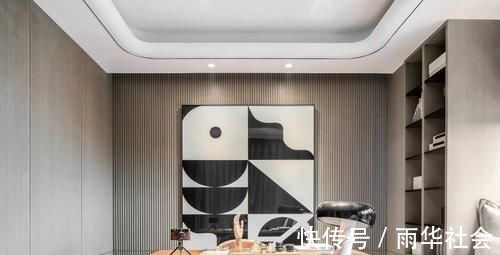 现代人|587㎡最美新中式别墅,处处诗意,第一眼就被玄关惊艳了
