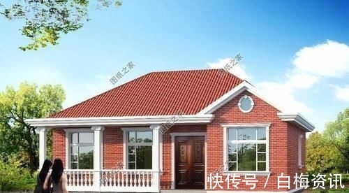 农村|5款四开间一层自建房，不大不小，要的就是住着舒服