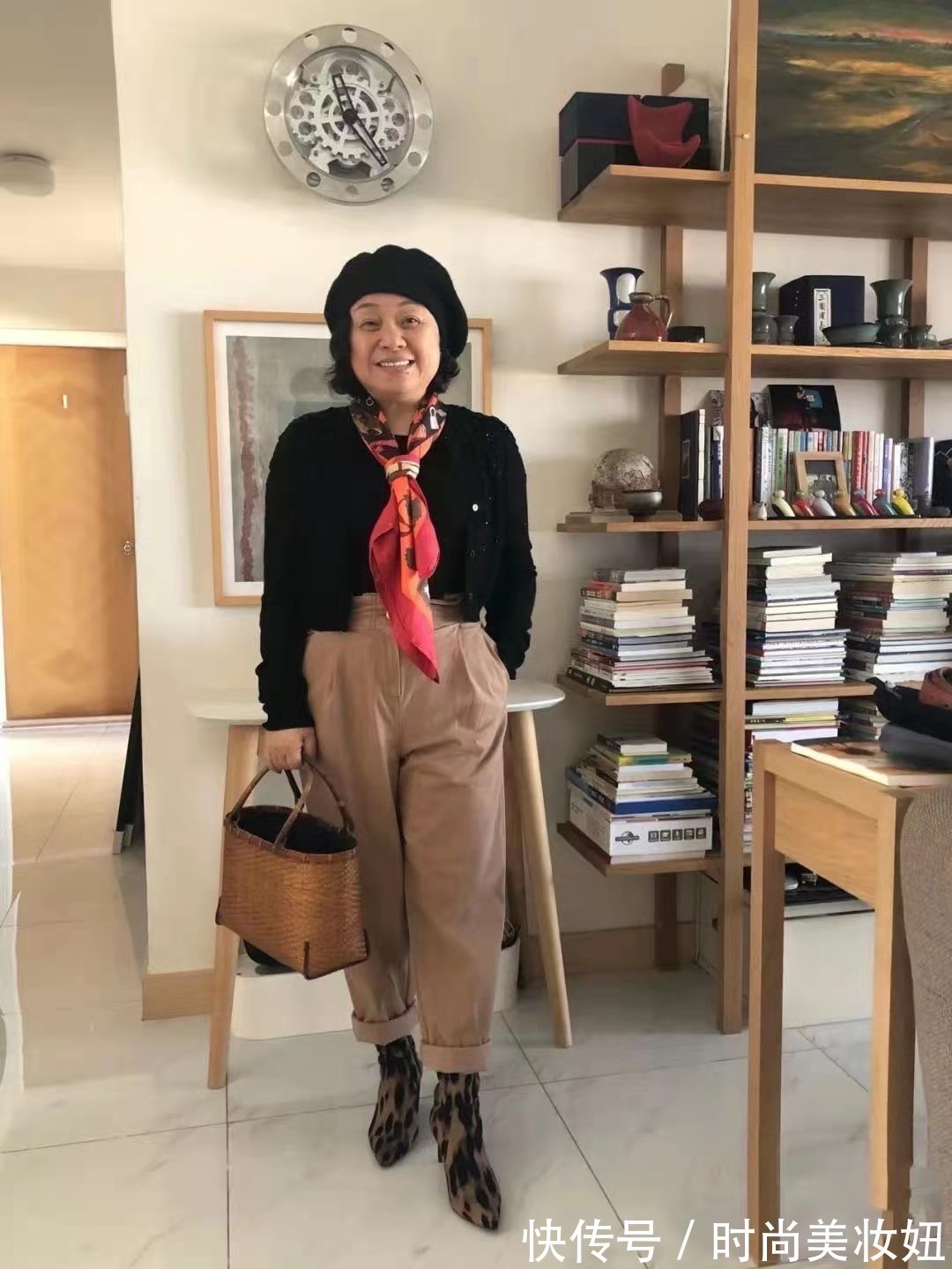 秋冬|50岁女人身材微胖长相平平,靠穿搭打造高级气质,会穿太重要