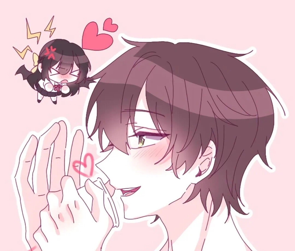 甜丧·低糖·动漫情头：骂我可以 动手 请打我朋友。