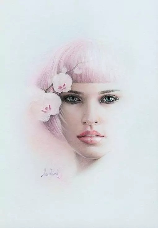 中国@他的素描不同于中国式素描的严谨,反而更像是变魔术!