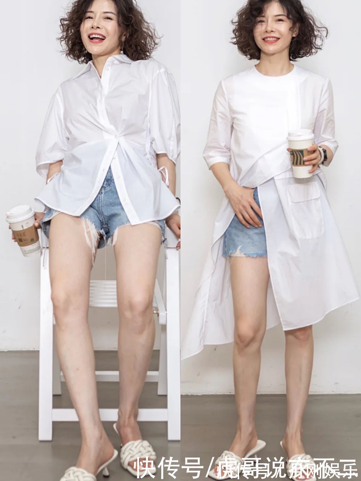 九分裤 优雅与年龄无关,学这位博主的衬衫搭配技巧,50岁依旧是时尚姐姐