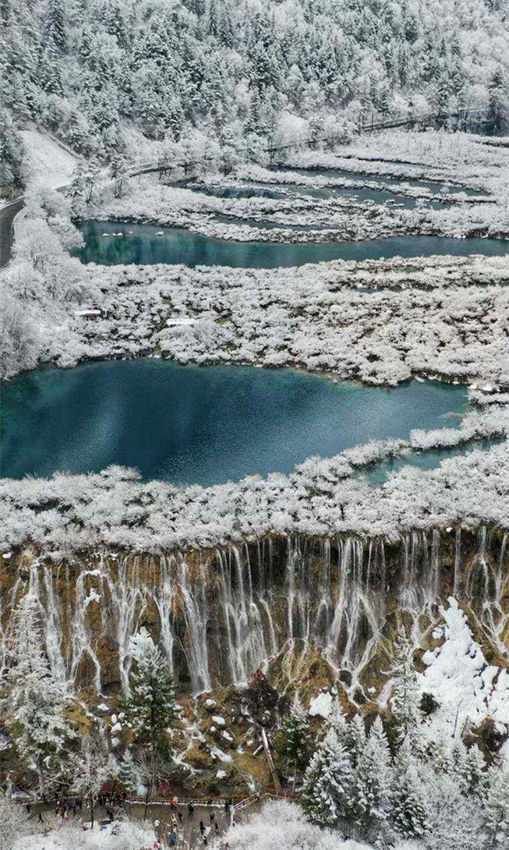 冰雪世界|组图：雪舞九寨