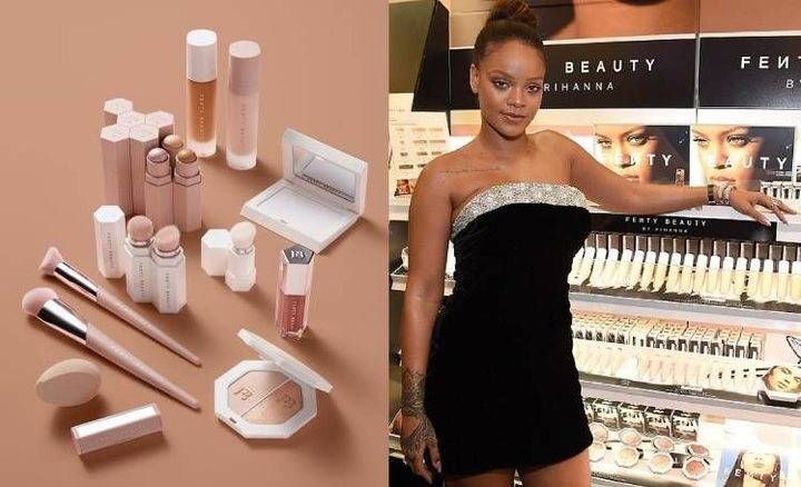 销售额|蕾哈娜的Fenty Beauty高居全球十大名人美妆品牌榜首