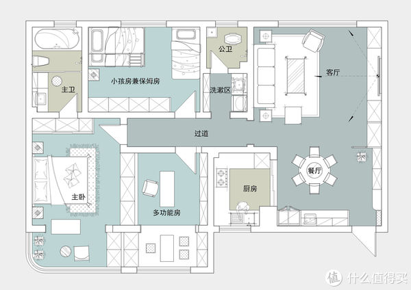 书香|长沙夫妻的旧房改造，装修清爽的新中式风，全屋充满了书香气息！