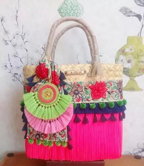 再丑的包包都能用流苏拯救，闲置旧包这样改造，比新买的还美