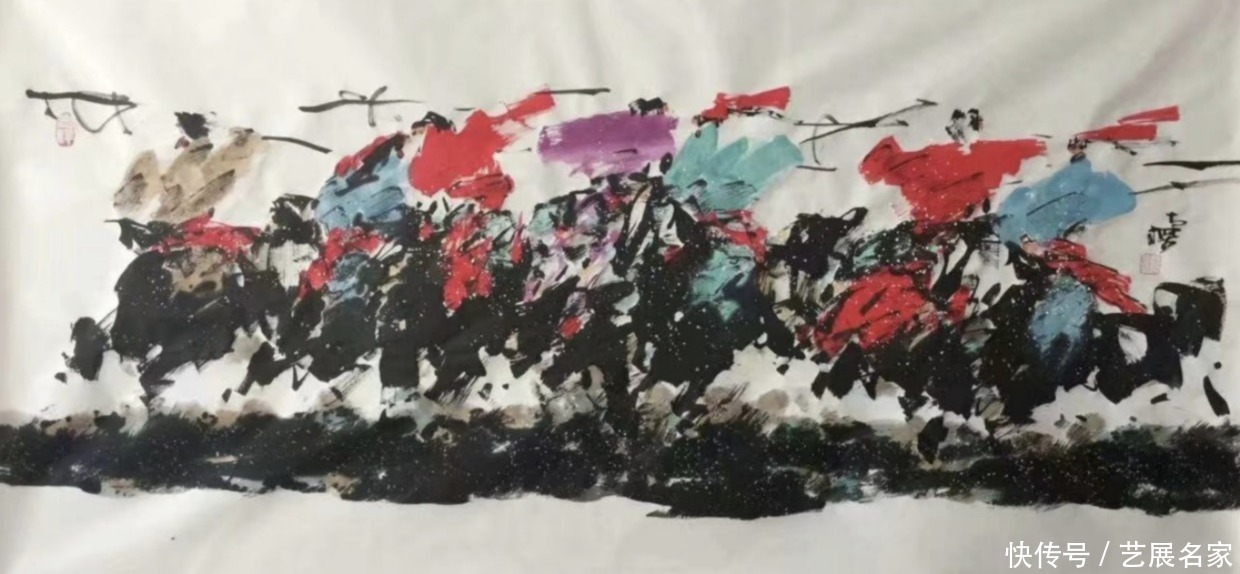 欣赏|【艺展中国】吴·斯日古楞绘画作品欣赏