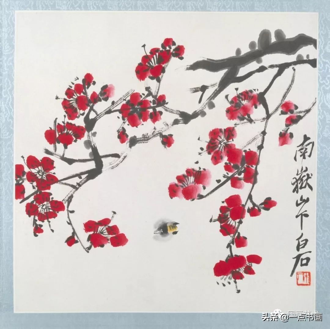 白石老人|赋梅兰竹菊松以新意——齐白石笔下的梅兰竹菊松