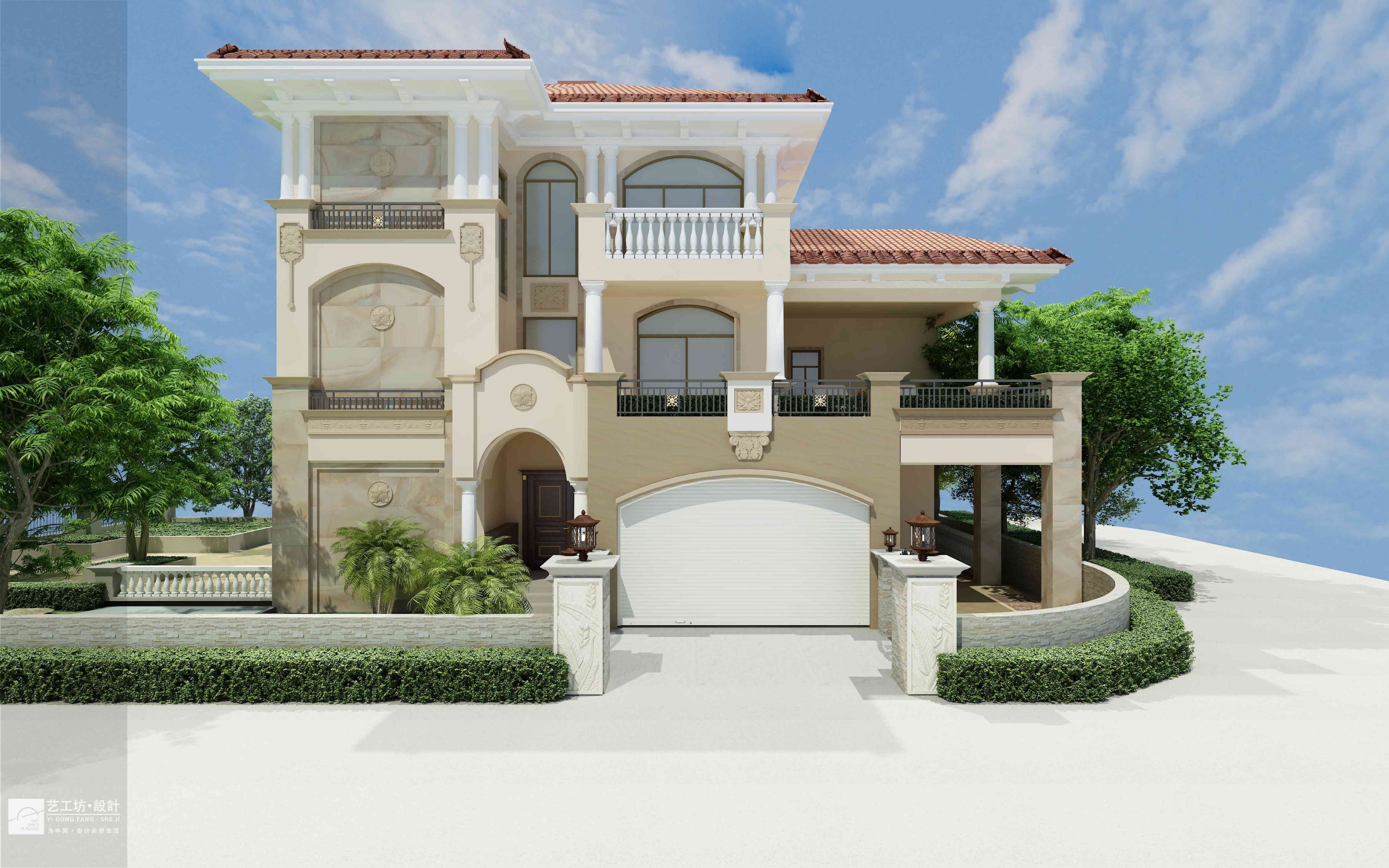 装修|广州汇景新城别墅装修丨现代简欧风格实景装修效果案例