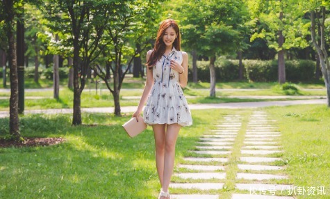 阳光风景和美女,生活如此美好!