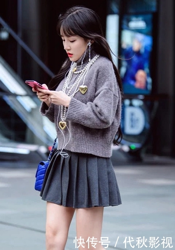 高挑|街拍:身材高挑的时尚小姐姐,大气穿搭,打扮魅力身材气质好
