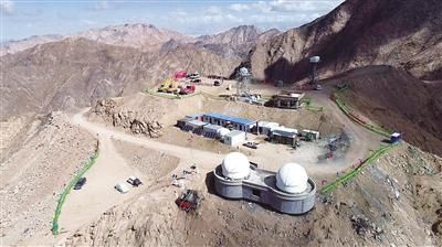 冷湖天文观测基地 “2.5米大视场巡天望远镜”项目开工