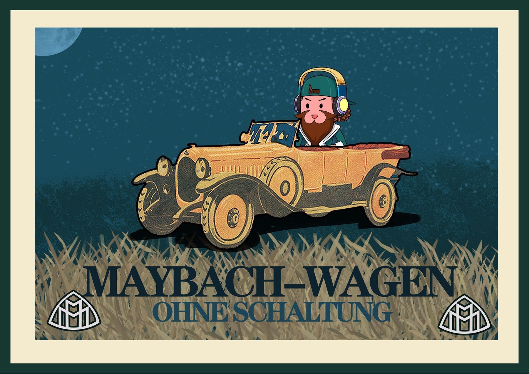 头等舱|关关驾日漫画日记 奔驰迈巴赫S480,150万的陆地奢华头等舱