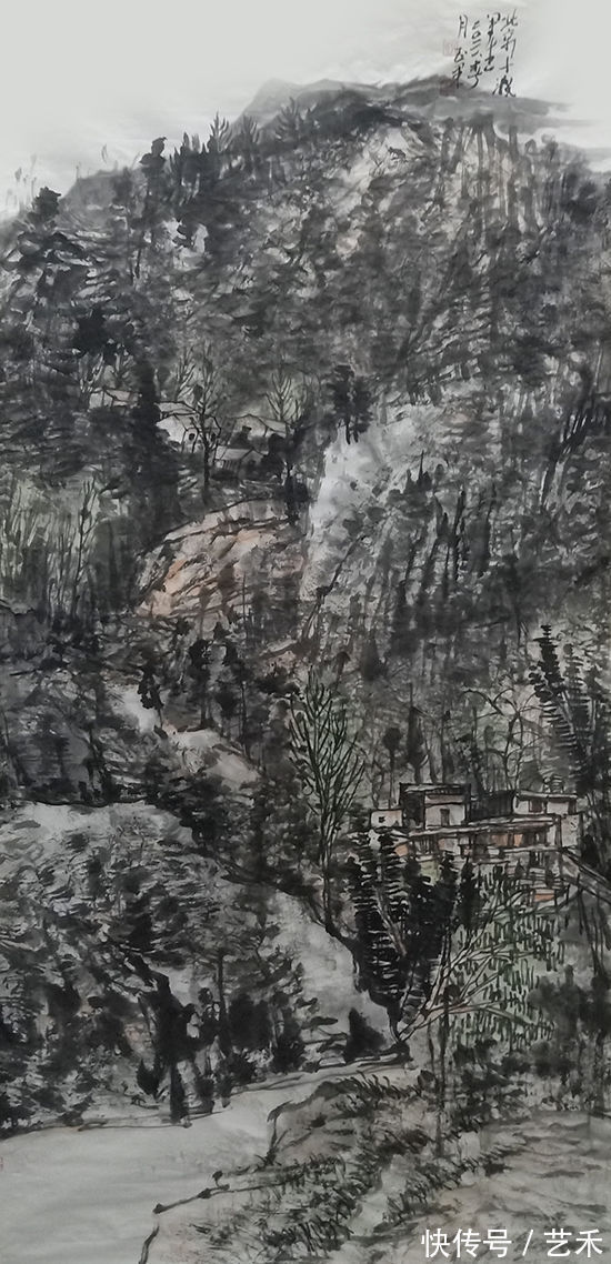 画家|国家画院卢禹舜导师工作室画家倪利华-笔墨横姿、别开生面