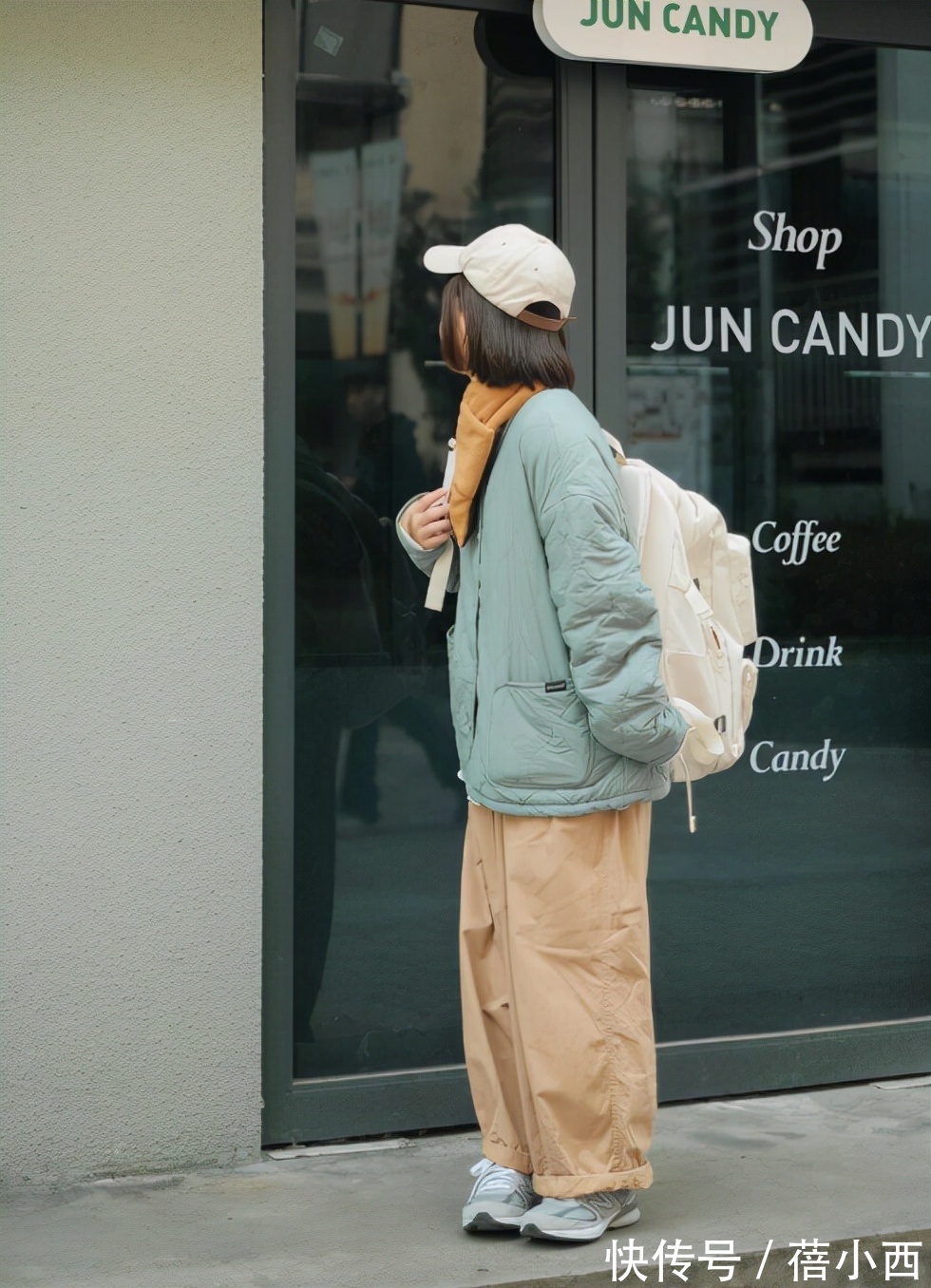 羽绒服|身高不足158cm怎么穿羽绒服?看下面这4套look,显高显瘦又时髦