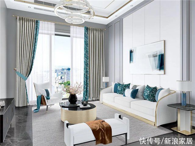 窗帘杆|墙布十大品牌之高级的窗帘搭配