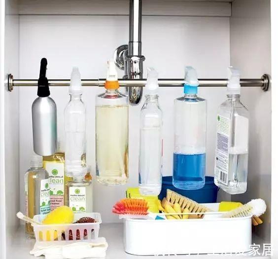 救星|伸缩杆可是小户型的救星,把柜子里的空间都用上,还很便宜