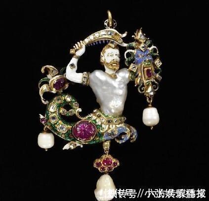 莫卧尔 设计师得有多大的想象力,才能设计出这件巴洛克珍珠珠宝厉害