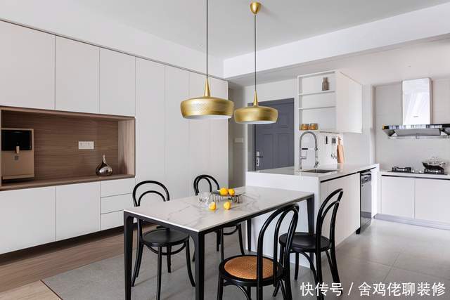 场面|87㎡小三居也有大开间,这才是家中的高级场面,简约而不简单