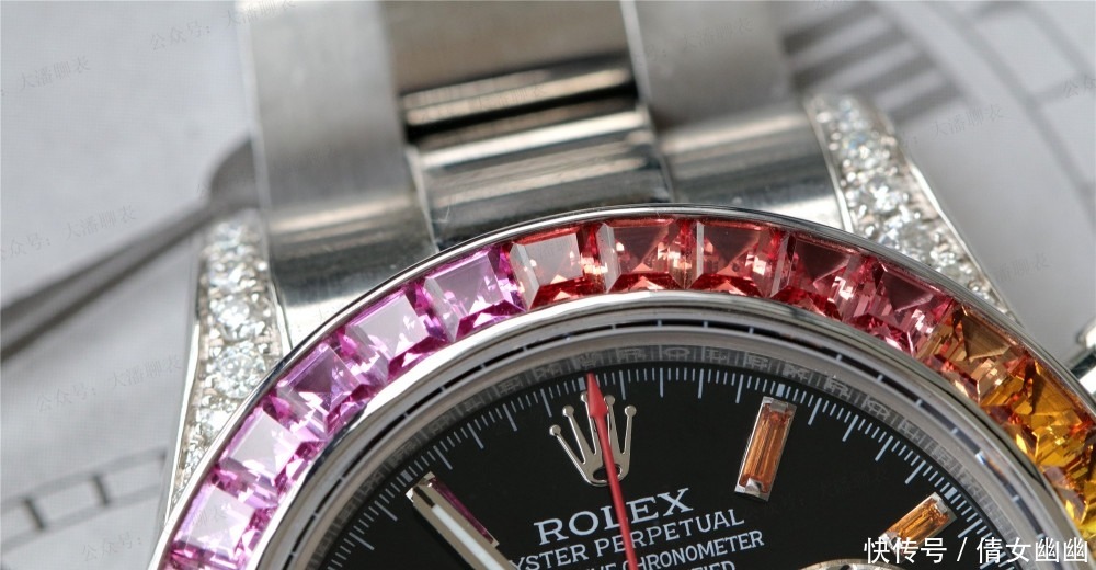 机芯|N厂4130机芯劳力士镶钻彩虹迪通拿完整评测