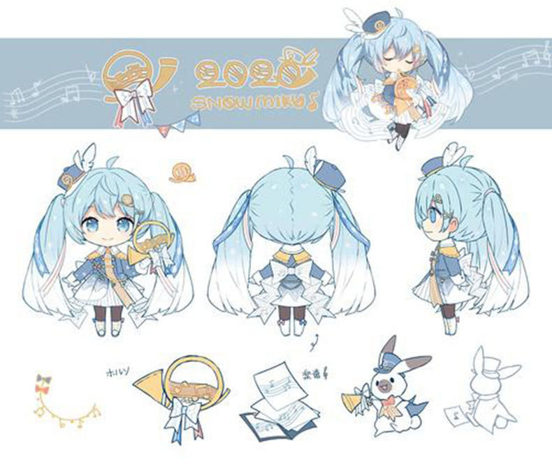 万里雪|2022年的雪初音官方形象公开了！冰冰凉凉的公主殿下好可爱