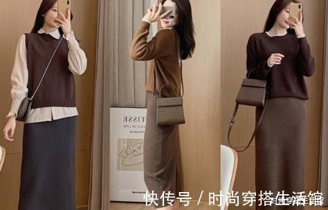版型|这21套秋冬季穿搭示范,简约大方又气质,照着穿就对了