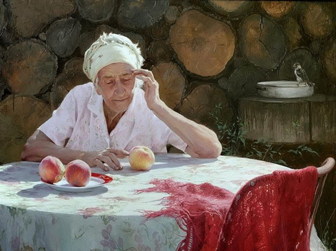 喀拉刨柯#乌克兰画家喀拉刨柯唯美油画,看了真享受!