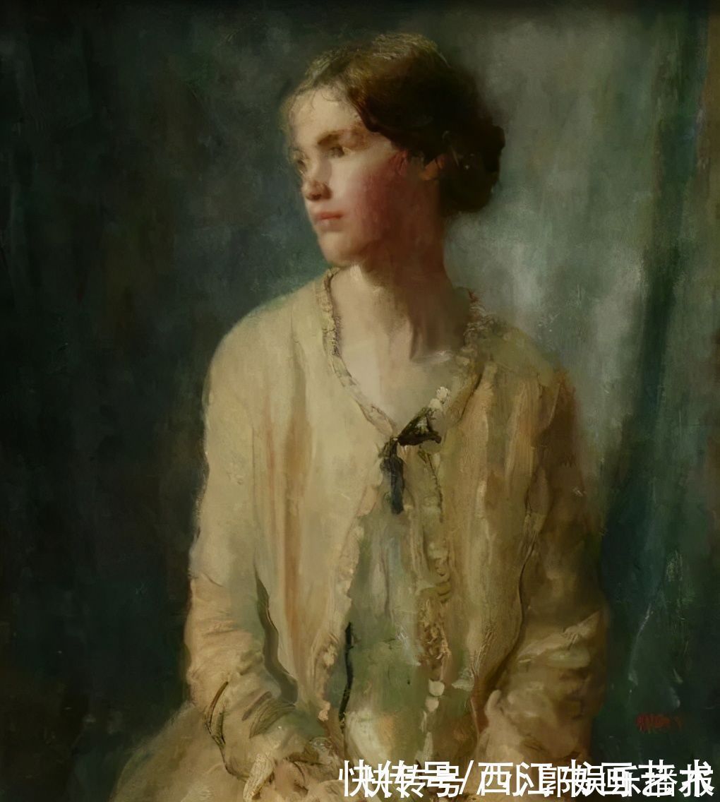 麦克沃伊&有质感的水彩肖像:英国画家亚瑟.麦克沃伊作品选