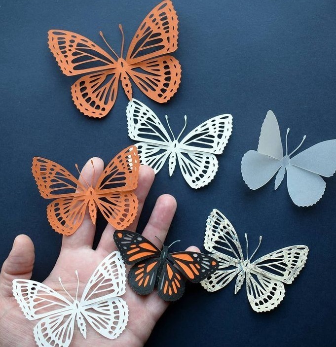 美女#美轮美奂,美女艺术家用一张纸雕刻出奇幻世界