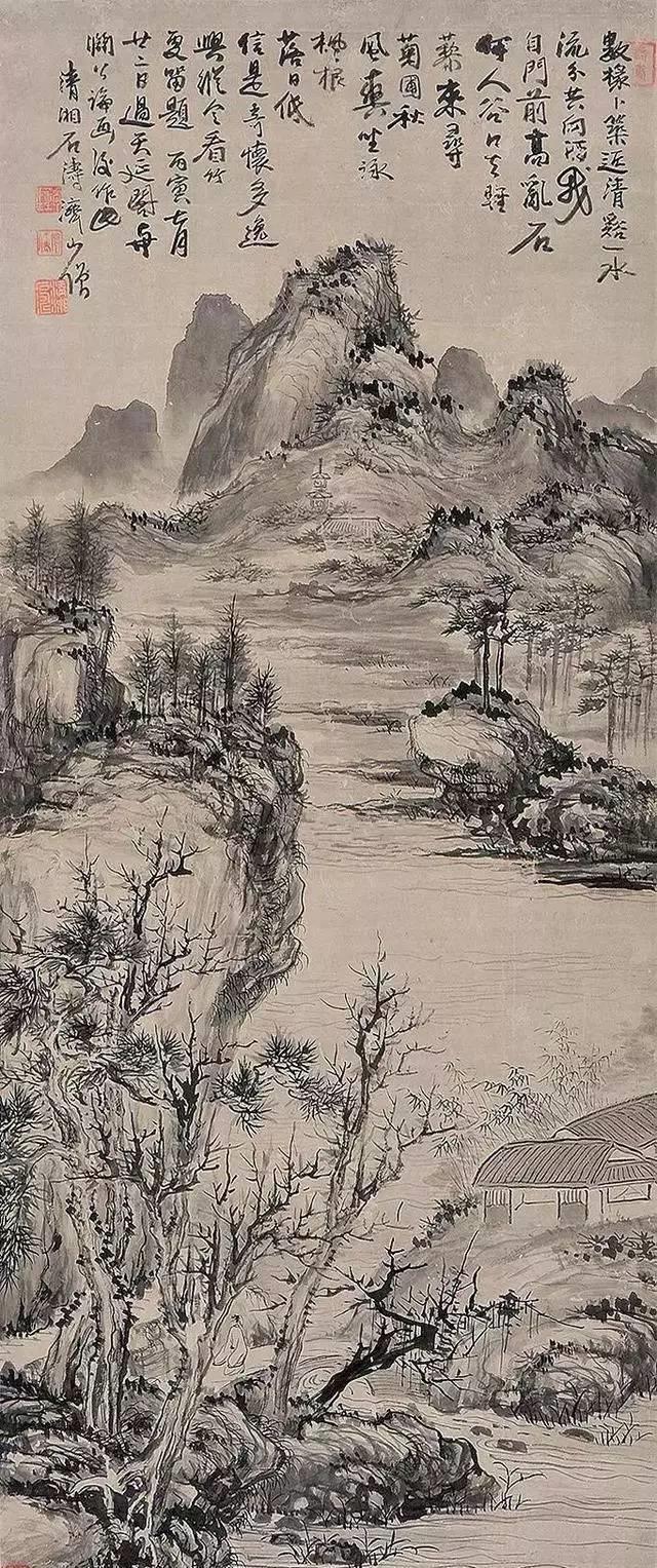 齐白石|石涛，从大明皇室后裔沦落成一代画僧，他被赞300年间第一人！