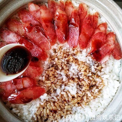 肉食者|腊味煲仔饭――做出好吃的饭原来可以这么简单!#肉食者联盟#
