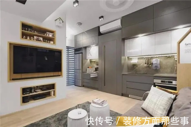 现代|52平现代风三居室空间折叠并重叠,让小户型更加舒适自在